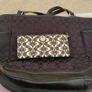 Coach purse and bag